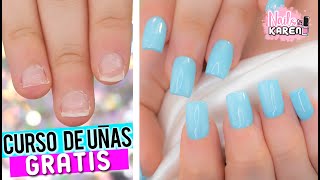 CLASE GRATIS 1 UÑAS para PRINCIPIANTE PASO a PASO [upl. by Rome]