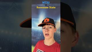 MTSU vs Kennesaw State Game Prediction collegefootballfootballsports [upl. by Arianie]