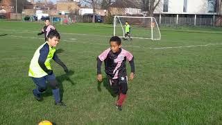 THE HHFC U10 WARRIORS 3 VS WHITESTAR FC 5 ON THE 28012024 [upl. by Affra96]