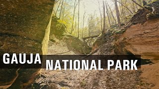 GAUJA NATIONAL PARK  Nature of Latvia  Cinematic FPV [upl. by Abernathy451]