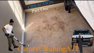 Part One CRB action  Heavy Soiled and KickOut CarpetCleaningATL [upl. by Bevin49]