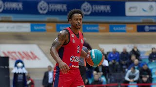 Casper Ware Highlights 17 Pts 7 Ast vs BC Astana [upl. by Iharas]