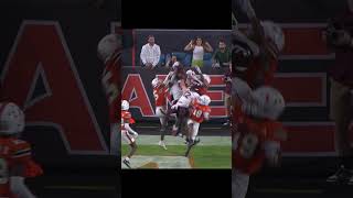 Insane Hail Mary finish for Virginia Tech vs Miami [upl. by Mavra418]