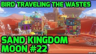 Super Mario Odyssey  Sand Kingdom Moon 22  Bird Traveling the Wastes [upl. by Enajharas]