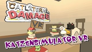 Catlateral Damage VR PS4German Katzen Simulator als VR Version [upl. by Poul]