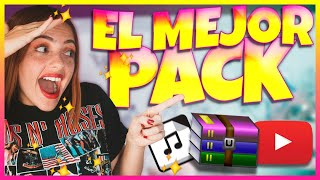 El MEJOR PACK Para Editar Videos De YOUTUBE ANDROID y PC 2020 [upl. by Nylrac984]