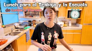 5 Recetas Super Fáciles para el Trabajo y la EscuelaㅣDe Lunes a Viernes [upl. by Della468]