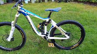 Giant glory downhill bike 80 maestro mtb review [upl. by Fanning]