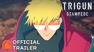 TRIGUN STAMPEDE  OFFICIAL TRAILER [upl. by Ahseinar406]