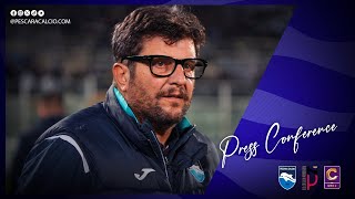 Mister Silvio Baldini al termine di Pescara  Pontedera [upl. by Gainer]