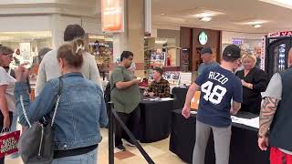 New York Yankees and Toms River native Ron Marinaccio at the Ocean County Mall [upl. by Ycinuq]