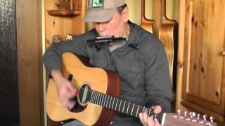 7475  The Connells cover 12string acoustic  harmonica [upl. by Middleton]