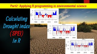 How to Calculated SPEI Drought Index  Drought Severity Food security [upl. by Eahc]