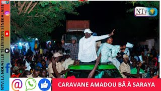 Caravane de la coalition jam ak NjariñLe soutien indéfectible des populations de Saraya à Amadou BA [upl. by Winslow]