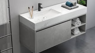 slab vanity home hotel resturant design kitchen bathroom pchotel sanitaryfittings [upl. by Lareena]