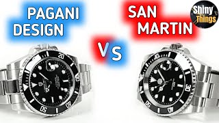 Can Value trump Quality  San Martin vs Pagani Design Sub Homage [upl. by Cavallaro]