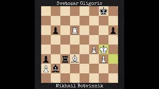 Mikhail Botvinnik vs Svetozar Gligoric  Hastings England  1962 [upl. by Samuelson]