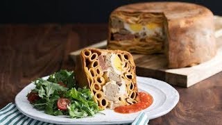 Timpano  timpano pasta  timpano recipe [upl. by Royce]