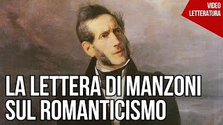 La lettera di Manzoni sul Romanticismo [upl. by Adohr]