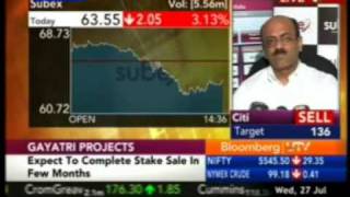 Bloomberg UTV Countdown  Mr Subash Menon  Founder Chairman MD amp CEO Subex on FY12 Q1 results [upl. by Ylus]