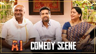 A1  Comedy Scene  Santhanam  MS Bhaskar  Manohar  Adithya TV [upl. by Maire910]