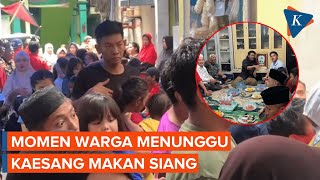 Momen Kaesang Makan Siang Bareng di Rumah Warga di Daerah Jakarta Utara [upl. by Calhoun580]