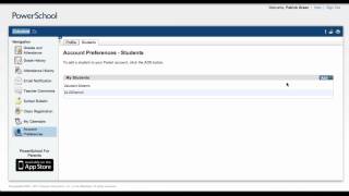 Add Additional Students to PowerSchool Account [upl. by Russ]