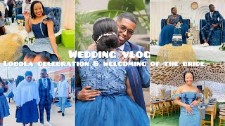 TSWANA TRADITIONAL WEDDING VLOG  WELCOMING OF THE BRIDE  LOBOLA CELEBRATION  SA YOUTUBER [upl. by Gianni804]