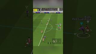 Long shot 🔥 Pep Guardiola efootball efootballmobile pes shorts pesmobile [upl. by Kcirttap998]