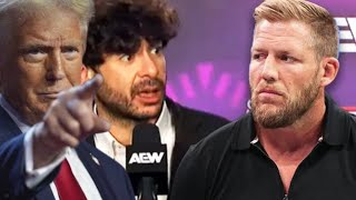 Jake Hager Claims Tony Khan Threatened His Job for Promoting Donald Trump usa [upl. by Rizan572]