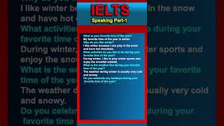 IELTS Speaking Part 1 Recent Questions [upl. by Yerggoeg374]