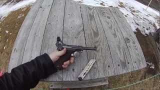 1916 Erffurt Luger range firing [upl. by Yerfej794]