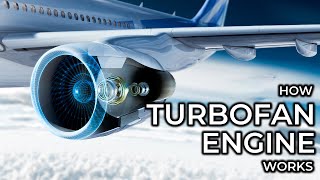 Turbofan  How Turbofan Engine Works jetengine turbofan [upl. by Notgnimer]