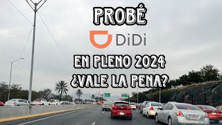 Mis primeros viajes como DIDI CONDUCTOR  Monterrey Enero 2024 [upl. by Coridon181]