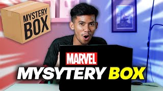 UNBOXING  MARVEL MYSTERY BOX [upl. by Yrrehs]