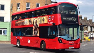 BRAND NEW Journey on Arriva’s new Wright Electroliners introduced to Route 307 [upl. by Oigaib]