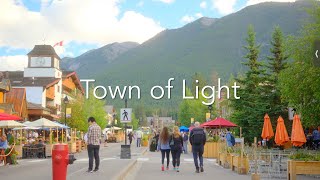 🇨🇦 Banff Slow Living  Silent Vlog Alberta Canada  Street Videography Fujifilm XT5 [upl. by Zetana]