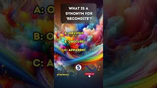 Synonym Trivia Quiz How many can you answer trivia quiz fyp shortz quizgame synonyms foryou [upl. by Asirahc]