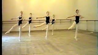 Vaganova Ballet Academy grade 3 ballet pointe Teacher Shihanova Olga Eduardovna [upl. by Alyac]