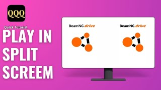 How To Play Beamng Drive Split Screen [upl. by Repsaj]