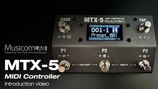 MusicomLab MTX5 MIDI Controller Introduction [upl. by Erdnad942]