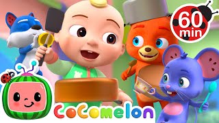 The Pots n Pans Band  NEW JJs Animal Time  Animals for Kids  Learn about Animals [upl. by Carmita864]