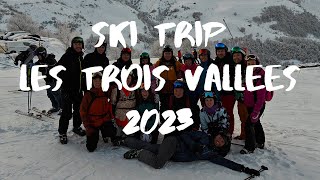 Les Trois Vallées  Le Bettaix 2024 Ski Trip [upl. by Zonnya311]