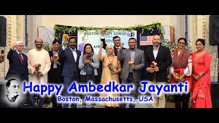 Ambedkar Jayanti amp Equality Day Celebration in America I Full Program by Boston Study Group BSG [upl. by Eelsel]