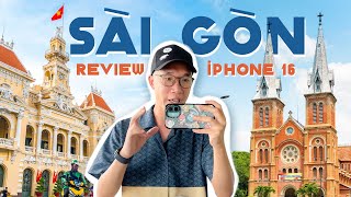 Review 1 ngày sử dụng thực tế iPhone 16 mời anh em đi sự kiện trong Sài Gòn cùng mình [upl. by Adamis547]