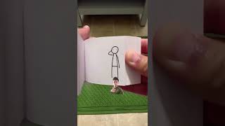 drawing flipbook art stickman animation dance artandcraft kreatif inovasi dance tutorial [upl. by Jobina342]