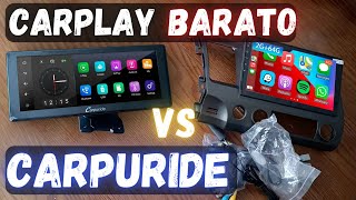 Mejor PANTALLA para AUTO BARATA con CARPLAY 2024  Comparativa [upl. by Ainekahs]