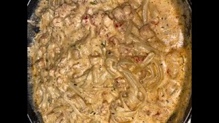 Crawfish Fettuccine Mini Tutorial FULL RECIPE IN DESCRIPTION [upl. by Mcgrody614]