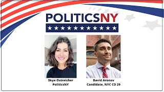 Watch David Aronov Candidate for NYC Council District 29 Queens [upl. by Scales]