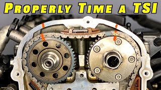 How To Properly Time and Install Timing Chains on a TSI Engine [upl. by Anitsrihc]